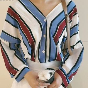 Long sleeve blouse